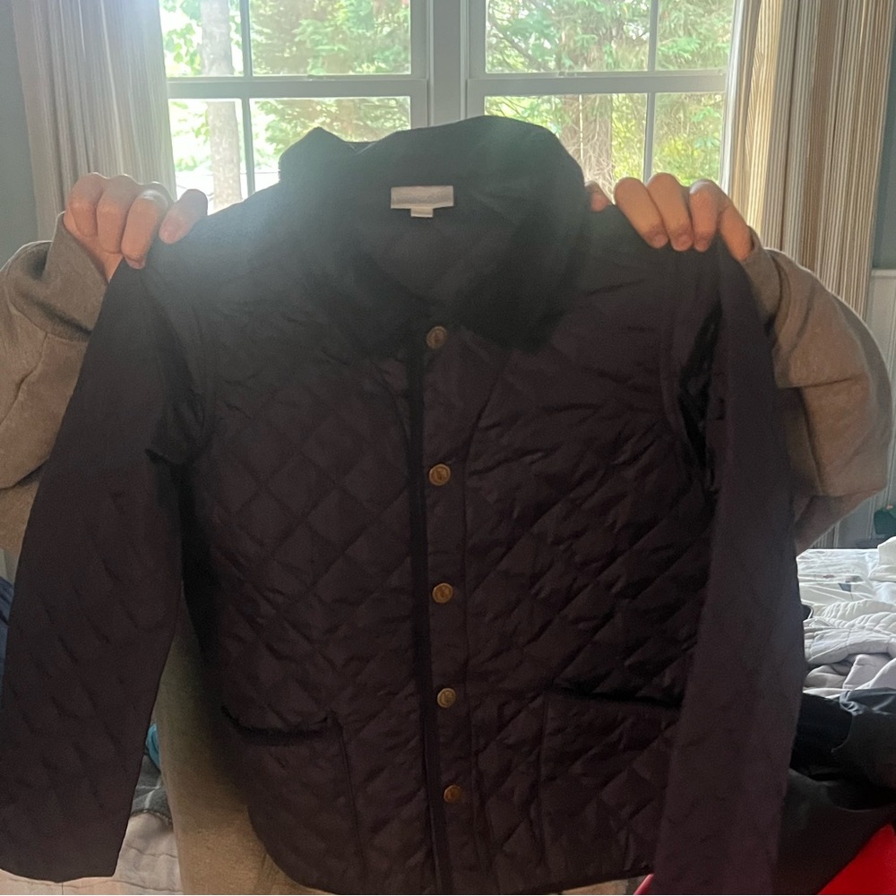 Little English Navy Pea Coat